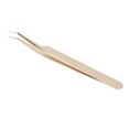 thumbnail image 3 of Professional Eyelash Extension Tweezers For Volume Lashes, Stainless Steel With Sharpness  Less Than Or Equal To 0.5mm, Curved Tip, Ergonomic Design, Suitable For Professional Use, 3 of 8