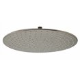 thumbnail image 2 of ALFI brand LED16R - BN Pomme de Douche Pluie LED Ronde Multicolore de 16 Po, Nickel Brossé, 2 of 4