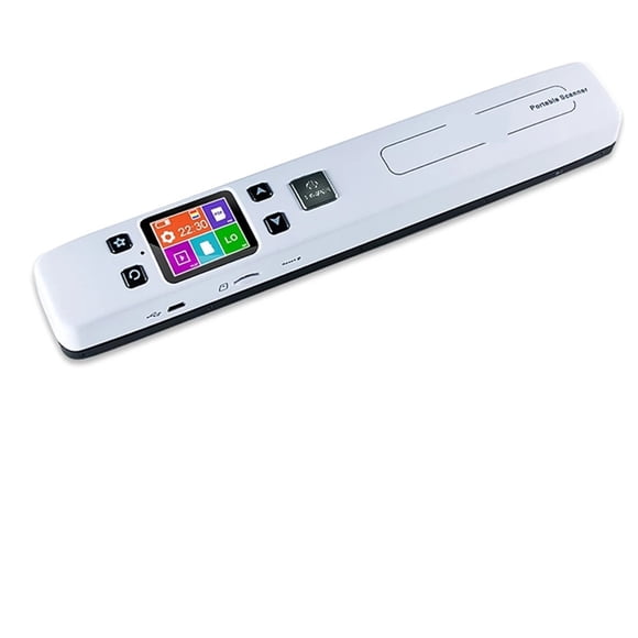Numériseur Photo A4 Mini Portable pour Documents et Images, 1050 DPI JPG/PDF Portable à Haute Vitesse pour l'École et les Affaires, Facile à Utiliser