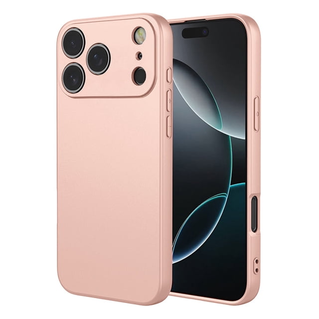 PANDACO Soft Shell Pink Case for iPhone 17 Pro Max