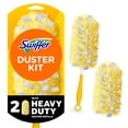 thumbnail image 1 of Swiffer Duster Kit with Short Handle, Heavy Duty Dusting Starter Kit with, 1 of 12