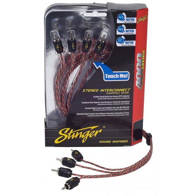 Aamp Of America SI4220 Câble d'Interconnexion Rca Série 4000 2 - 20 Pieds