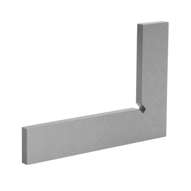 Règle d'Angle Droit de 90 Degrés, Règle Carrée en Acier de 2 L pour Ingénieur Menuisier