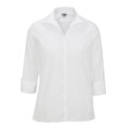 thumbnail image 1 of Edwards Garment Women's 3/4 Sleeve Poplin Blouse, Style 5040, 1 of 1