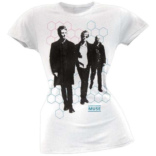 Muse - T-Shirt Junior Hexagonal de Groupe