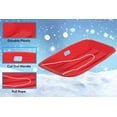 thumbnail image 2 of Superio Luge de Neige pour Enfants, 35 Pouces de long Rouge (Lot de 2), 2 of 5