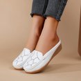 thumbnail image 3 of Dakaela Womens Mules Casual Slip on Loafers Round Toe Low Wedge Work Shoes Backless Walking Slides, 3 of 8