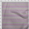 thumbnail image 3 of oneOone Cotton Silk Fabric Chevron Ikat Print Fabric BTY 42 Inch Wide, 3 of 4