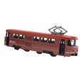 thumbnail image 1 of HILABEE Classic Tram Model 1/90 Decorative Collectors Gift Collectible Prop Ornament Retro Red, 1 of 9