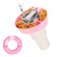 thumbnail image 2 of Snack Bowl For Cup  Reusable Snack Ring Compatible With 40oz Tumbler With Handle  Cute Water Bottle Accessories, 2 of 9