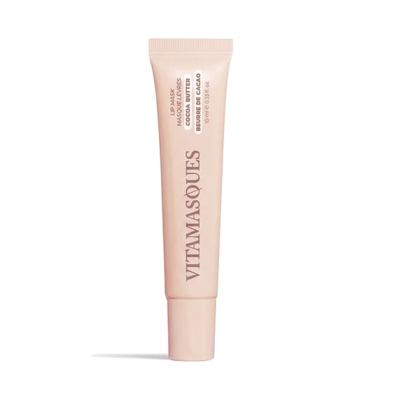 Masque à lèvres Vitamasques au beurre de cacao, baume hydratant aux vitamines et aux huiles naturelles