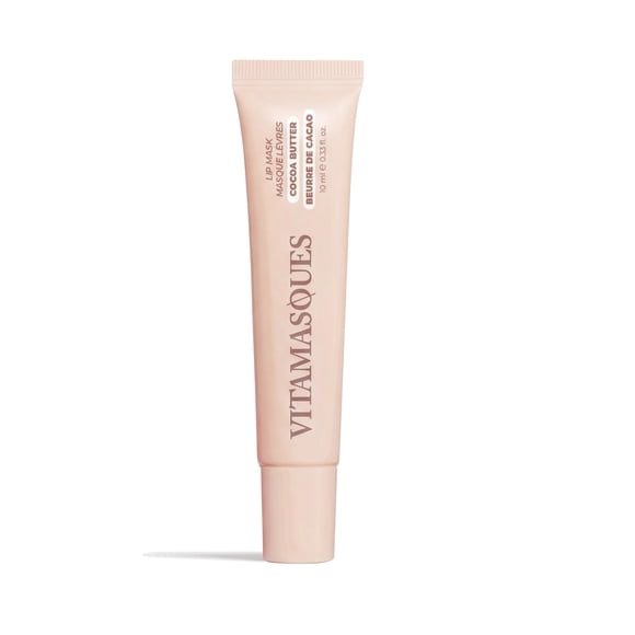 Vitamasques Lip Mask Cocoa Butter, Lip Balm Moisturiser with Vitamins & Natural Oil Hydrates