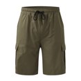 thumbnail image 4 of Diufon Shorts Cargo de Randonnée pour Hommes Imprimés Décontractés Printemps Été avec Poches, 4 of 5