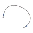 thumbnail image 4 of VONKY Motorcycle Brake Oil Hose Line Pipe Fitting Stainless Braided Steel Silver 75cm 5Set, 4 of 6