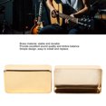 thumbnail image 3 of 2PCS Electric Guitar Pickup Cover, Closed Pickup Cover Closed Type Guitar Pickup Frame Sealed Double Coil Pickup Brass Enclosure for Most Common Electric Guitars, 3 of 7