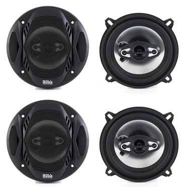 BOSS NX524 Haut-Parleurs Coaxiaux Audio pour Voiture 5,25 Pouces 600 W 4 Voies Stéréo Noir 4 Ohms
