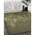 thumbnail image 3 of Ahgly Tapis Rectangulaire Lavable en Machine Intérieur Transitionnel Vert Armée, 7 Pieds x 10 Pieds, 3 of 7