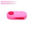 thumbnail image 4 of Unique Bargains Étui en Silicone Rose à Trois Boutons pour Télécommande de Voiture Fiat 500 Viaggioottimo, 4 of 5