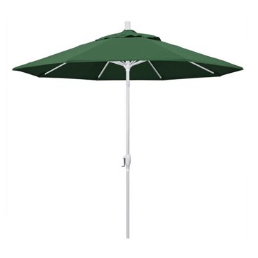 California Umbrella Parasol de Patio de 9 Pieds Vert Chasseur