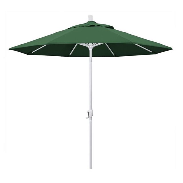 California Umbrella Parasol de Patio de 9 Pieds Vert Chasseur