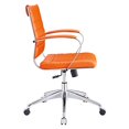 thumbnail image 3 of Modway Jive Office Chair Mid Back, Orange, 3 of 5