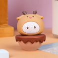 thumbnail image 4 of Brown Miniature Resin Balance Toy Stress Relief Fidget Gift For Kids Birthday Celebration, 4 of 6