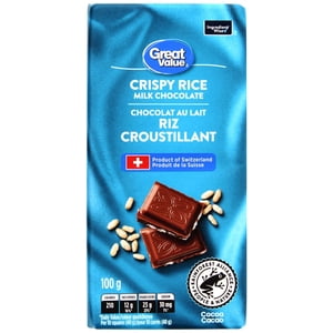 Great Value Crispy Rice Milk Chocolate Bar