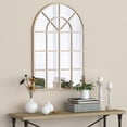 thumbnail image 3 of A&E Bath and Shower Dawa Gold Window Mirror, 3 of 4