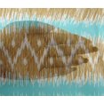 thumbnail image 4 of oneOone Viscose Chiffon Fabric Chevron Ikat Print Sewing Fabric BTY 42 Inch Wide, 4 of 4