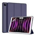 thumbnail image 1 of iPad Air 13 Inch M2 Case 2024 / iPad Pro 12.9 Inch Case 6th/5th/4th Generation with Pencil Holder,Slim Soft TPU Back Tablet Cover, Auto Sleep/Wake Protective Cover - Blue, 1 of 5