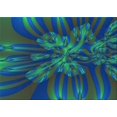 thumbnail image 1 of Ahgly Company Tapis Rectangulaire Lavable en Machine Intérieur Vert Jade Transitionnel, 2 Pieds x 4 Pieds, 1 of 7