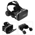 thumbnail image 2 of HURRISE pour VR SHINECON Réalité Virtuelle 3D Lunettes VR avec Écouteurs pour Téléphones Android iOS 3.5 -6.0, Lunettes VR 3D, Lunettes de Réalité Virtuelle 3D, 2 of 11