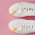 thumbnail image 3 of 100Pcs Câble Jetable Zip Liens Anti Vol Auto Verrouillage Cravate Valise Chaussures Sac Étiquette Étiquette (Orange), 3 of 10