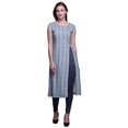 thumbnail image 1 of Bimba Kurti d'Été Sans Manches Imprimé Tunique Droite Robes pour Femmes, 1 of 6