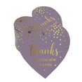 thumbnail image 1 of Inkdotpot Gold Foil Paper Hang Tags Thanks From The New Wedding Favor Tags 50 Pieces, 1 of 6