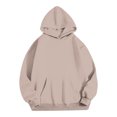 thumbnail image 3 of MeetoTime Sweat à Capuche Surdimensionné pour Femmes 2024 Décontracté à Manches Longues avec Poches, 3 of 5