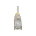 thumbnail image 4 of StarTech.com 1ft Slim LSZH CAT6 Ethernet Cable, 10 Gigabit Snagless RJ45 100W PoE Patch Cord, CAT 6 10GbE UTP Network Cable w/Strain Relief, Gray, Fluke Tested/ETL/Low Smoke Zero Halogen - Category 6 - 28AWG (N6PAT1GRS) - Patch cable - RJ-45 (M) to RJ-45 (M) - 1 ft - UTP - CAT 6 - snagless, stranded - gray, 4 of 4