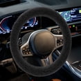 thumbnail image 3 of TIMIFIS Plush Handle Cover, Winter Handlebars Heated Steering Wheel Covers Car Thermal Protection Covers Heating Car Accessories, 3 of 5