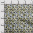 thumbnail image 2 of oneOone Cotton Silk Light Blue Fabric Abstract Geometric With Texture Fabric For Sewing Printed Craft Fabric By The Yard 42 Inch Wide, 2 of 4