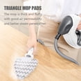 thumbnail image 3 of 6 Pack Triangle Microfiber Mop Pads Replacement For Shark Lift-Away Pro & Genius Steam Pocket Mop S3973 Washable Mopping Cloth Accessories, 3 of 6