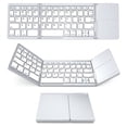thumbnail image 2 of Lksixu Mini Clavier Pliant Sans Fil Portable Universel Clavier Pliable avec Pavé Tactile pour Android/iOS/tablette Mini Clavier Électronique pour Maison Bureau École, 2 of 9