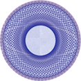 thumbnail image 1 of Ahgly Tapis Rond Lavable en Machine Intérieur Transitionnel Bleu Céleste, 8 Pieds Rond, 1 of 7