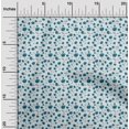 thumbnail image 2 of oneOone Cotton Poplin Blue2 Fabric Florals Craft Projects Decor Fabric Printed By The Yard 56 Inch Wide, 2 of 4