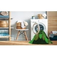 thumbnail image 2 of Ahgly Company Tapis Rectangulaire Lavable en Machine Intérieur Transitionnel Vert Forêt Foncé, 2 Pieds x 3 Pieds, 2 of 7