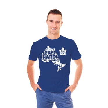 T-shirt à manches courtes Nation des Maple Leafs de Toronto pour hommes de la LNH *Exclusivité en ligne