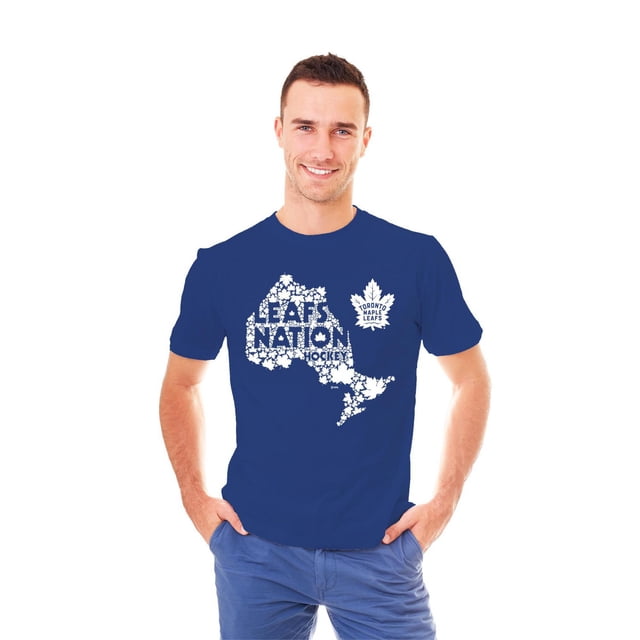 NHL Mens Toronto Maple Leafs Nation Short Sleeve T-Shirt *On-Line Exclusive