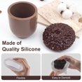 thumbnail image 1 of YAOMOBB Craft Mold Nut Shaped Silicone Storage Jar Set with Lids for Home Decor, 1 of 5