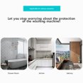 thumbnail image 4 of Dvkptbk Washing Machine Cover,Universal Dustproofs Roller Cover for Automatic Washing Machine Cover, Washer/Dryer Cover Protective Dusts Storage Bag, Top Load, 4 of 7