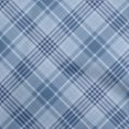 thumbnail image 1 of oneOone Viscose Jersey Blue Fabric Check Sewing Material Print Fabric By The Yard 60 Inch Wide, 1 of 5