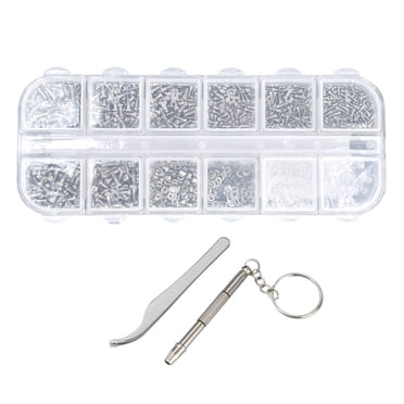 Kit de Réparation de Lunettes, Kit de Réparation de Lunettes Kit de Réparation de Lunettes Petites Vis de Réparation Hautement Recommandé